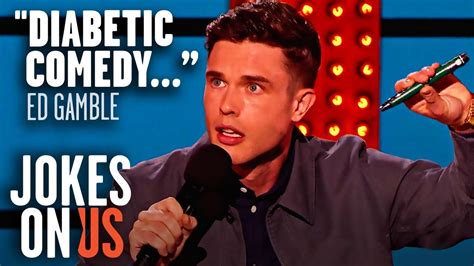 diabetic comedian ed gamble.